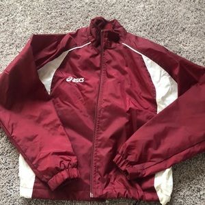 ASICS windbreaker jacket.